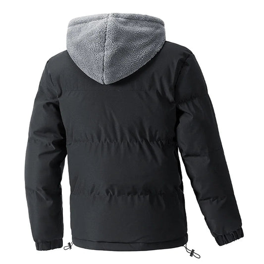 Men's Winter Jacket with Fleece Lining