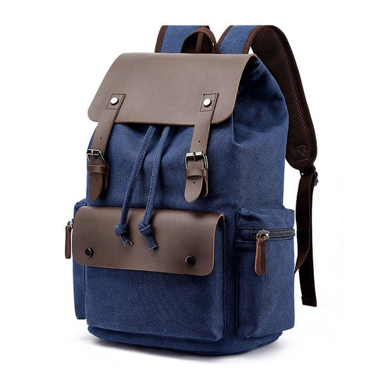 Canvas Laptop Backpack Durable Travel and Work Bag - Harren Cole