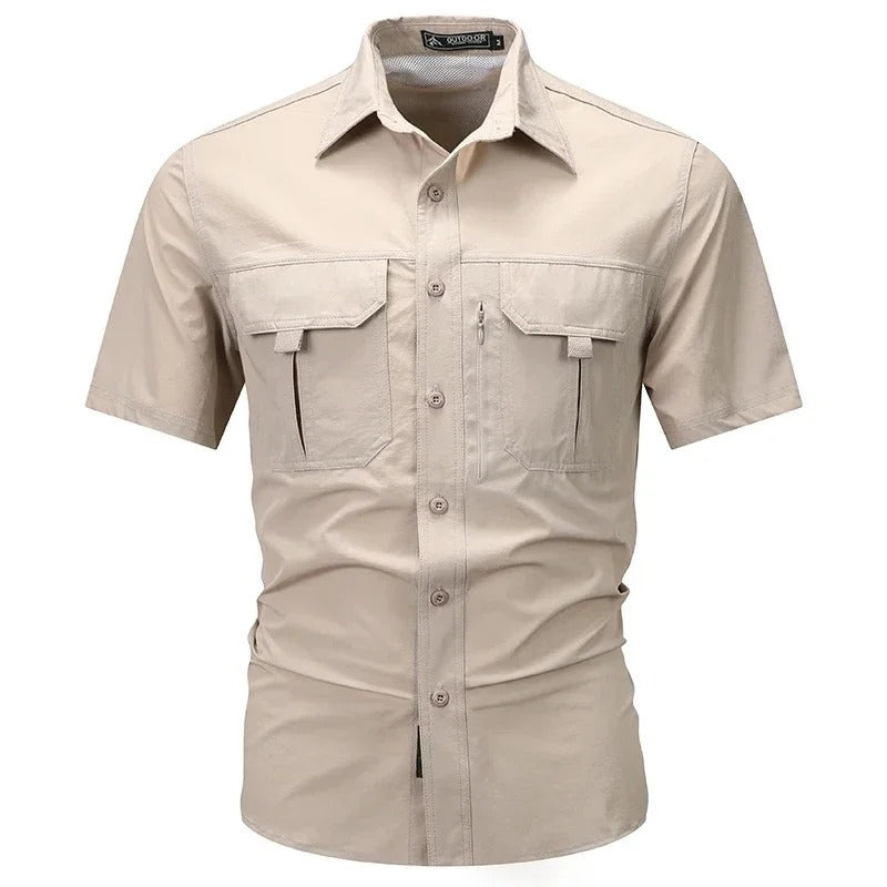 Men's Functional Short-Sleeve Performance Shirt