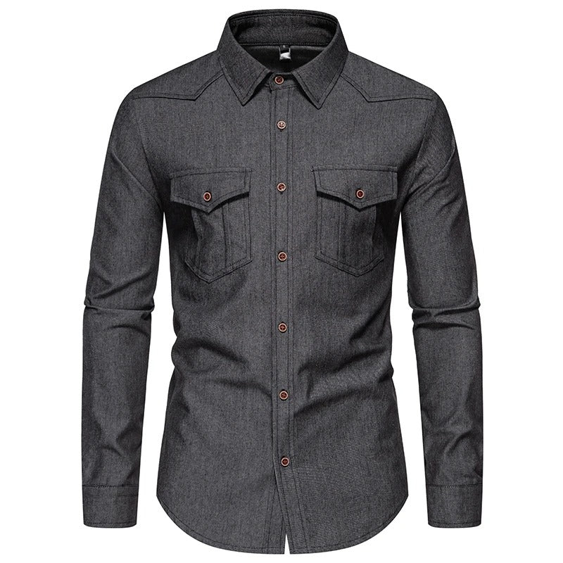 Classic Denim Shirt for Men