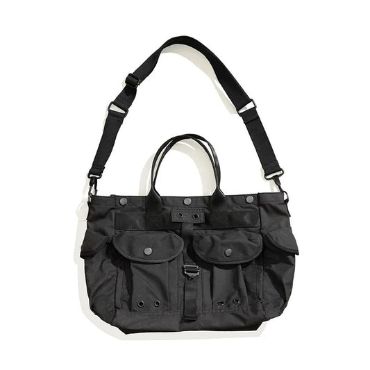 Military - Inspired Utility Shoulder Bag - Harren Cole