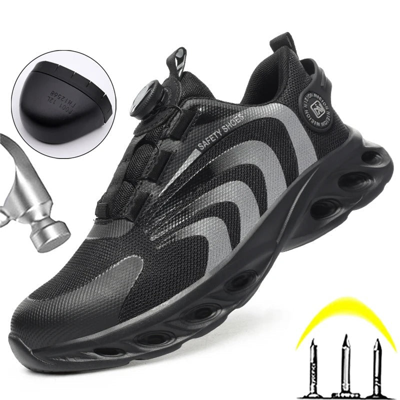 Sporty Safety Shoes for Work and Casual Wear - Harren Cole