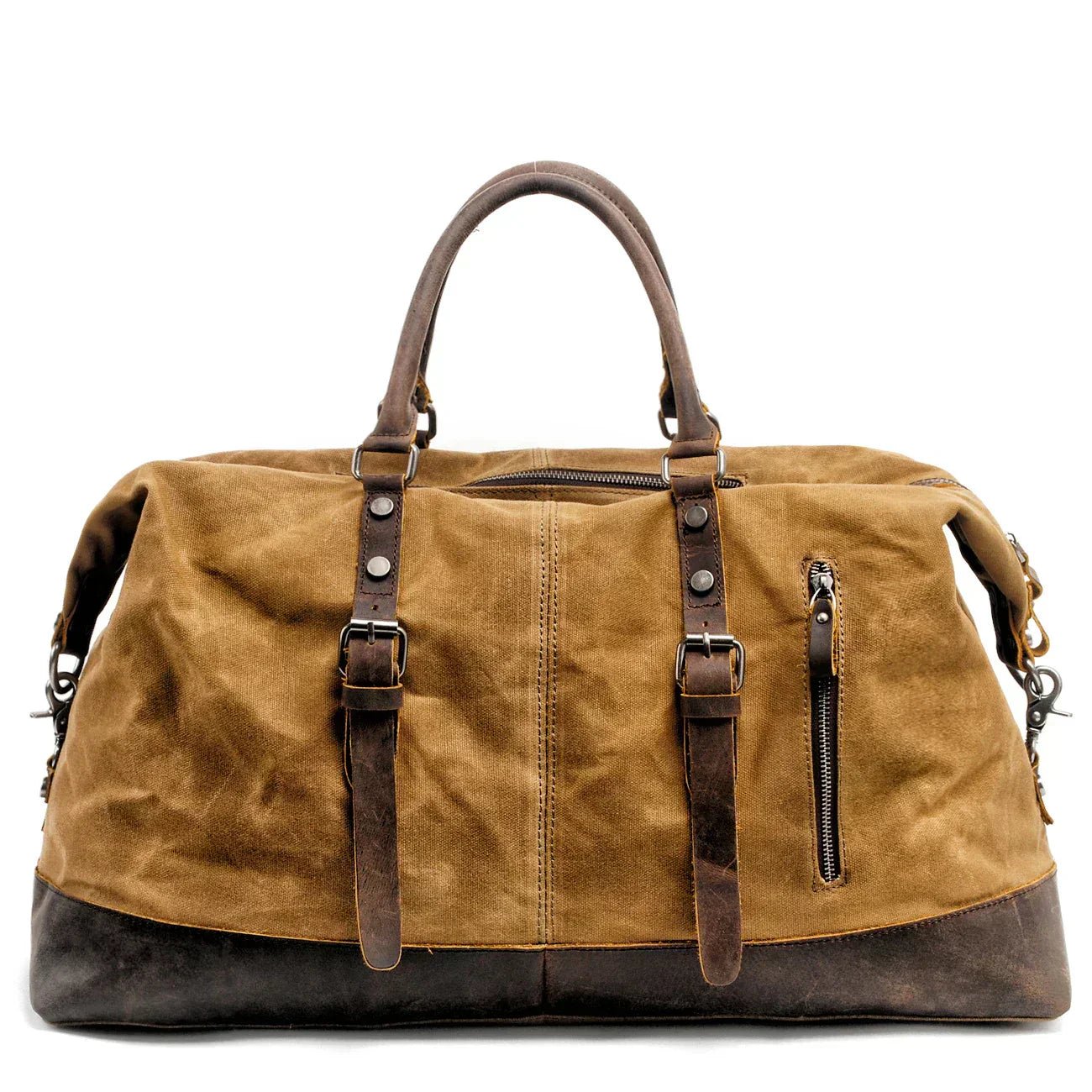Vintage Leather Weekend Travel Bag - Harren Cole