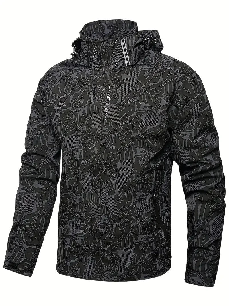 Waterproof Outdoor Hooded Jacket for Men - Harren Cole