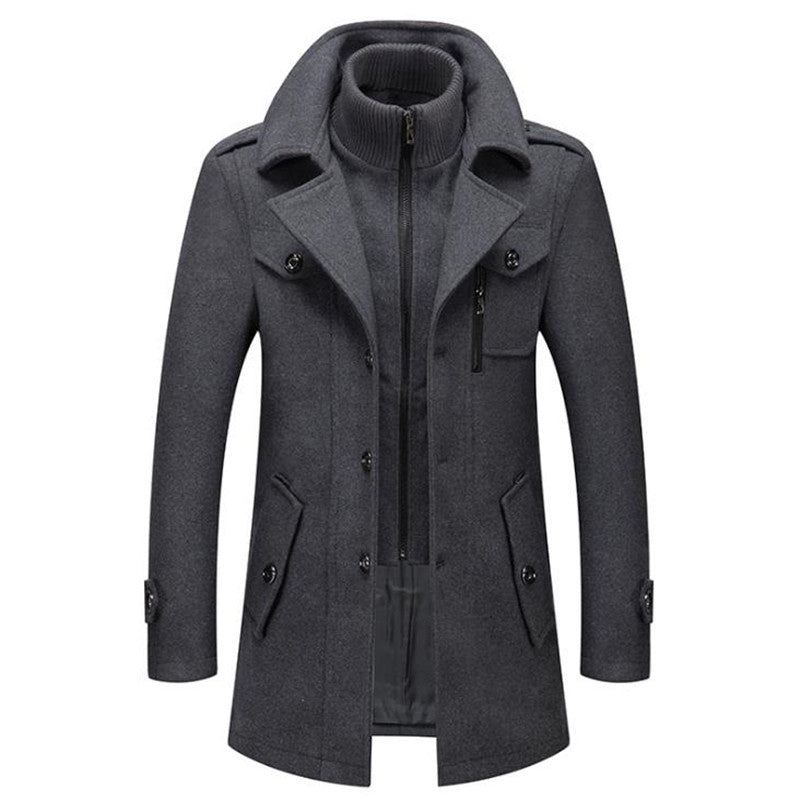 Classic Wool Jacket for Men