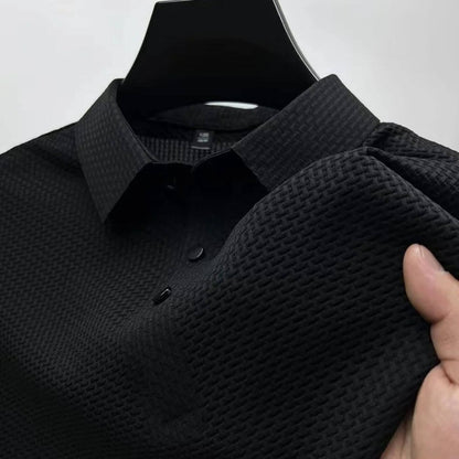 Men's Breathable Moisture-Wicking Polo Shirt