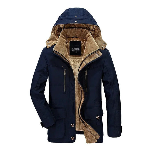 Insulated Hooded Winter Jacket
