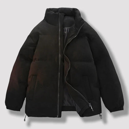 Classic Retro Puffer Jacket for Men
