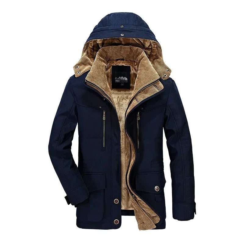 Insulated Hooded Winter Jacket