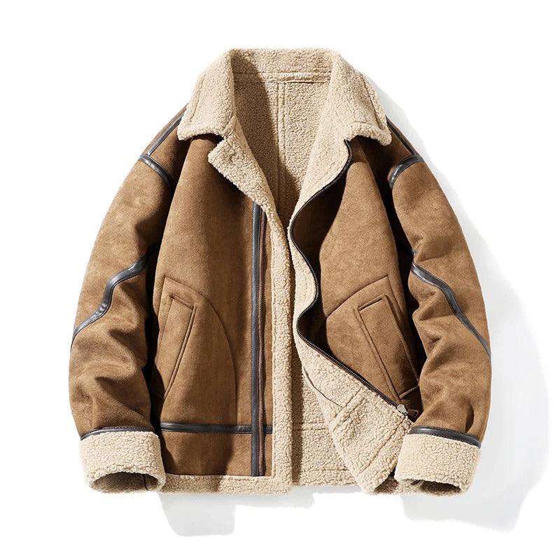 Men's Shearling Aviator Jacket