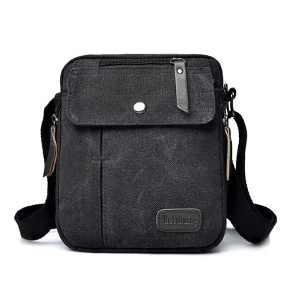 Canvas Vertical Sling Bag