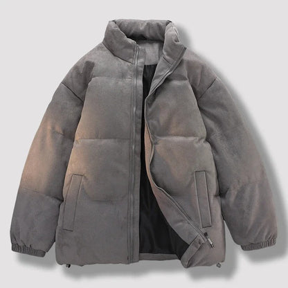 Classic Retro Puffer Jacket for Men