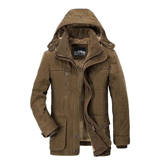 Insulated Hooded Winter Jacket