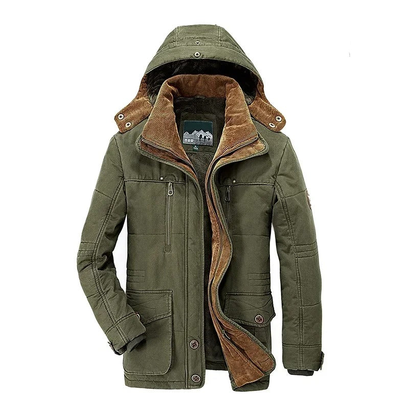 Insulated Hooded Winter Jacket