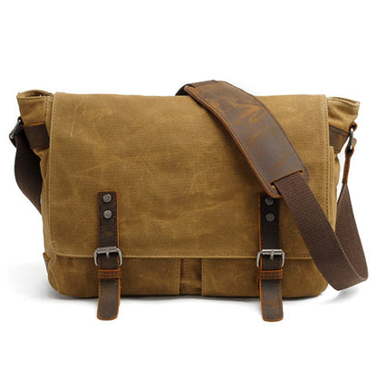 Men's Vintage Leather Crossbody Bag