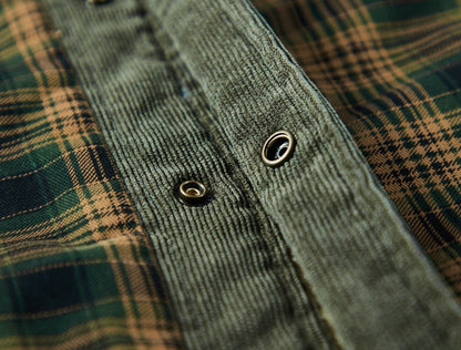 Men's Checked Shirt with Sherpa Lining