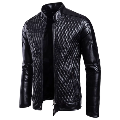 Quilted Bomber Jacket for Men