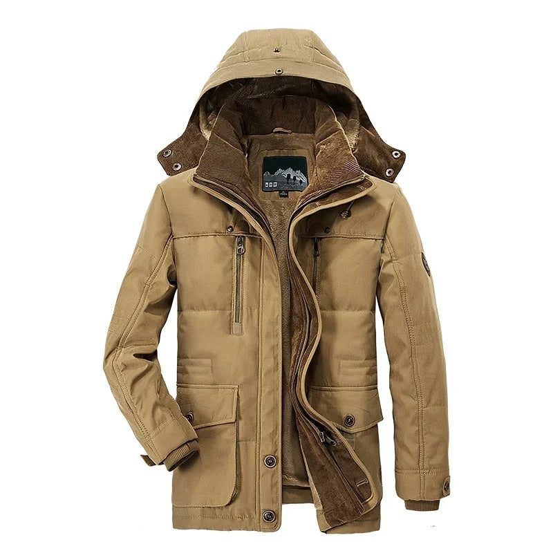 Insulated Hooded Winter Jacket
