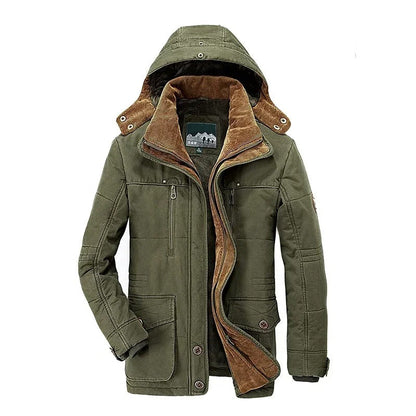 Insulated Hooded Winter Jacket