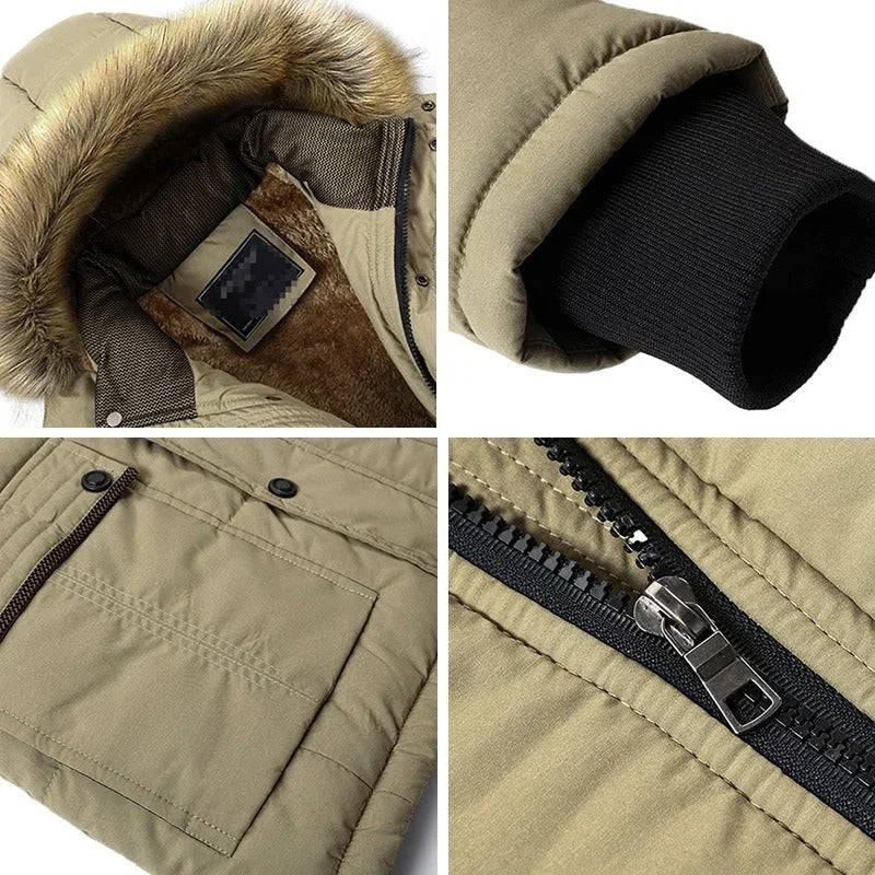 Padded Parka Jacket for Men