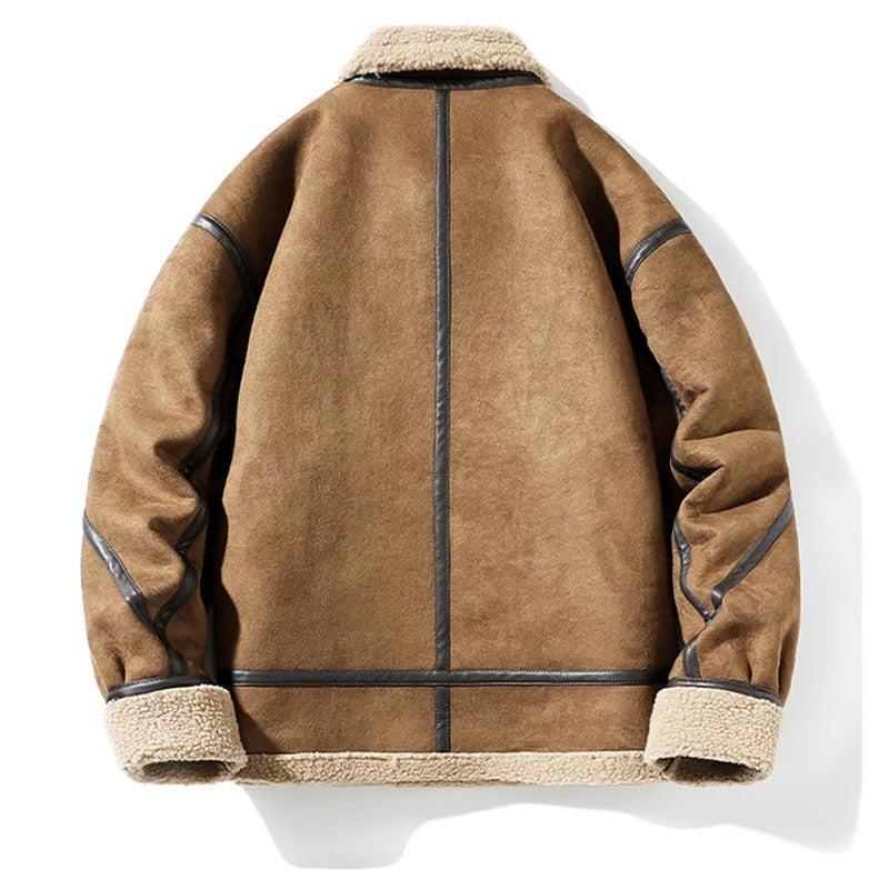 Men's Shearling Aviator Jacket