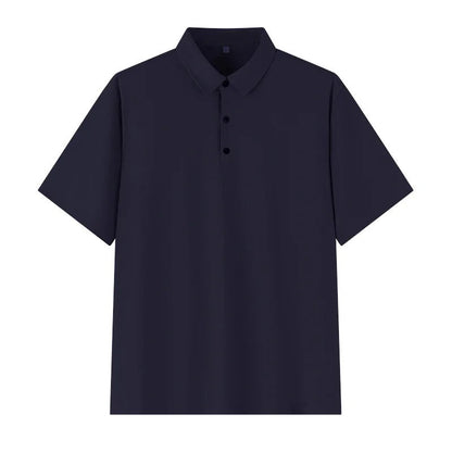 Classic Men's Polo Shirt Slim Fit Cotton Short Sleeve