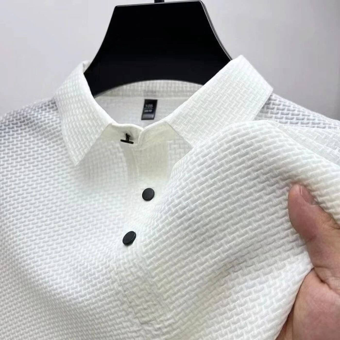 Men's Breathable Moisture-Wicking Polo Shirt