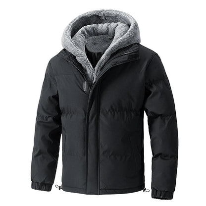 Men's Winter Jacket with Fleece Lining