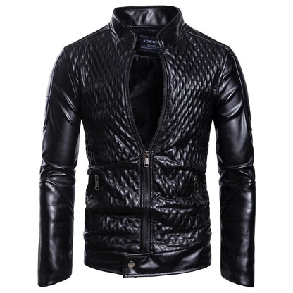 Quilted Bomber Jacket for Men