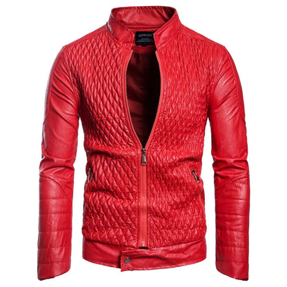 Quilted Bomber Jacket for Men