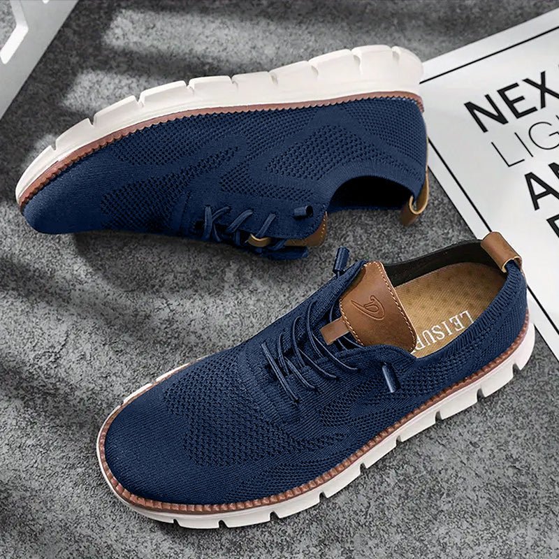 Blue Urban Comfort Sneakers for Men - Harren Cole