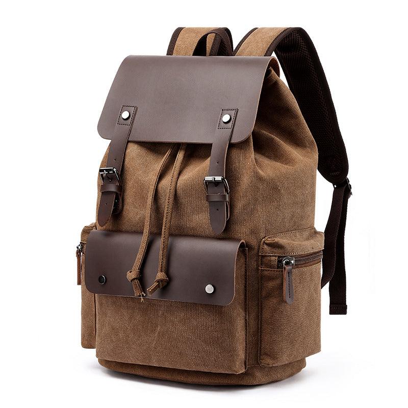 Canvas Laptop Backpack Durable Travel and Work Bag - Harren Cole