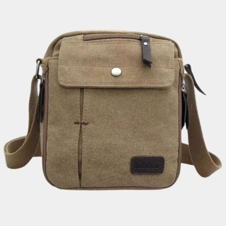 Canvas Vertical Sling Bag - Harren Cole