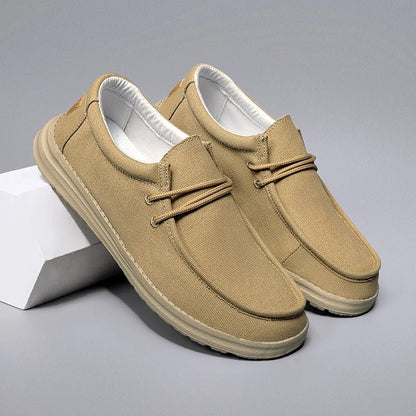 Casual Canvas Slip - On Shoes with Flexible Sole - Harren Cole