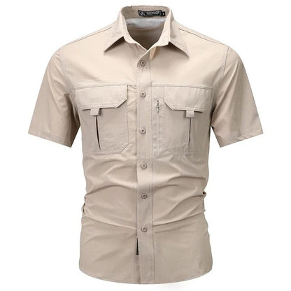Men's Functional Short-Sleeve Performance Shirt