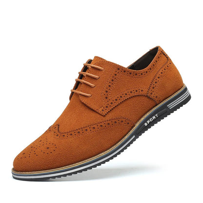 Men's Flyknit Derby Shoes Breathable Comfortable