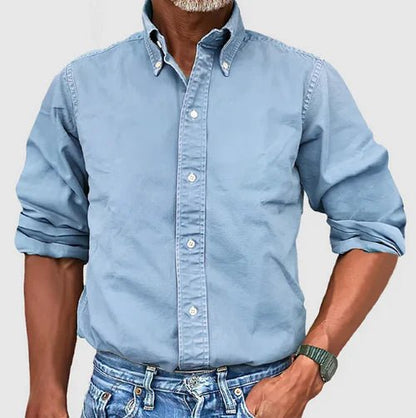 Classic Cotton Button - Up Shirt - Harren Cole