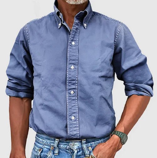 Classic Cotton Button - Up Shirt - Harren Cole