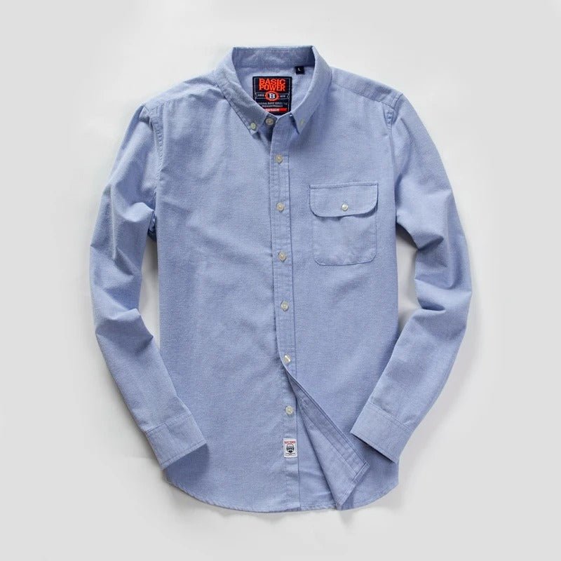 Classic Men's Shirt with Chest Pocket - Harren Cole