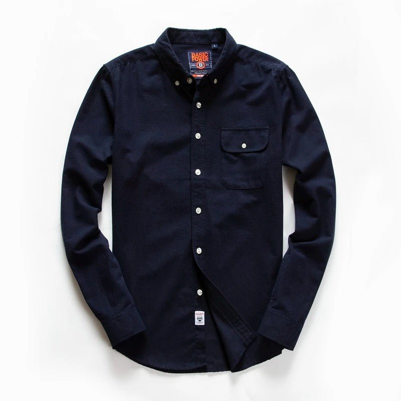 Classic Men's Shirt with Chest Pocket - Harren Cole