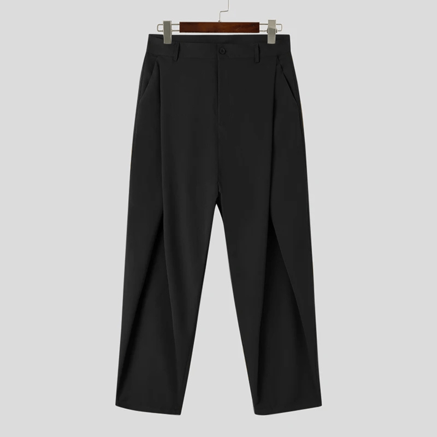 Classic Pleated Trousers for Men Tailored Fit Pants - Harren Cole