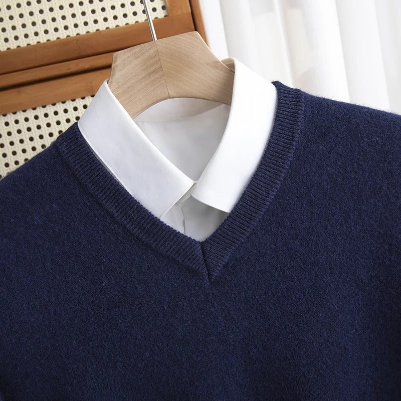 Classic V - Neck Sweater for Men - Harren Cole