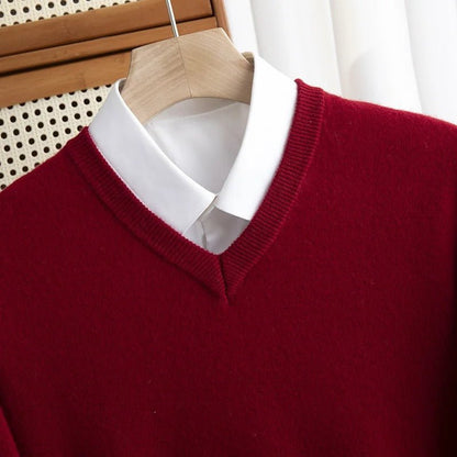 Classic V - Neck Sweater for Men - Harren Cole