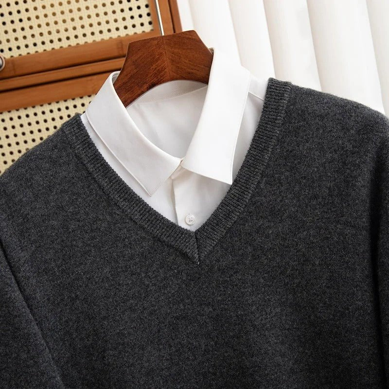 Classic V - Neck Sweater for Men - Harren Cole