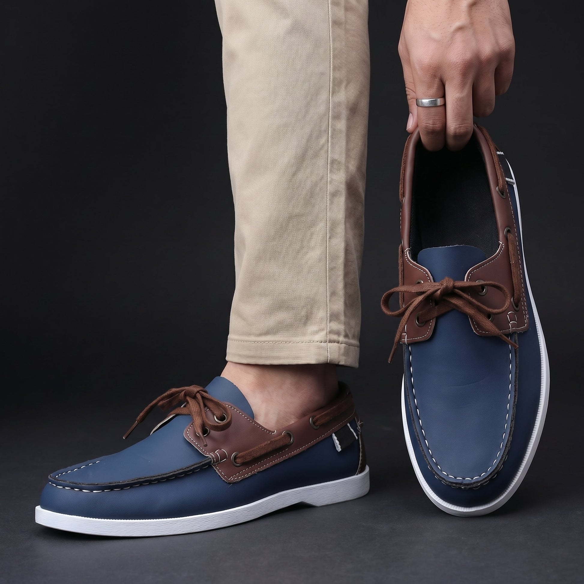 Clean Upper Loafers With Cushioned Footbed - Harren Cole