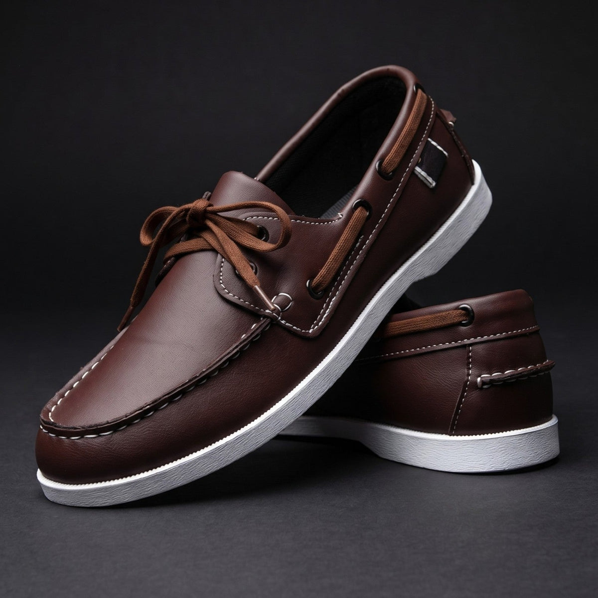 Clean Upper Loafers With Cushioned Footbed - Harren Cole
