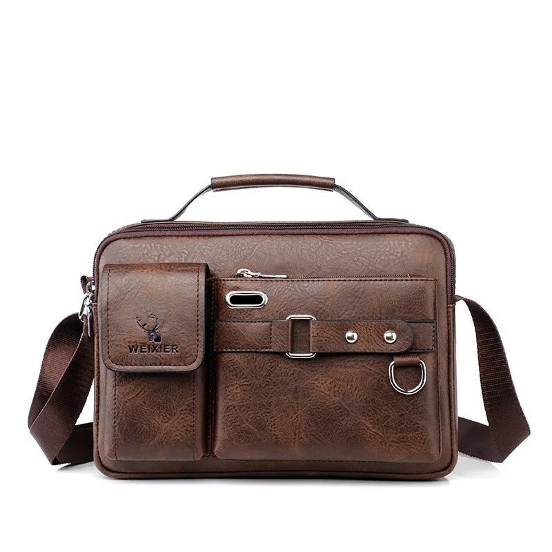 Command Brief Case CommandTech Leather Briefcase – Harren Cole