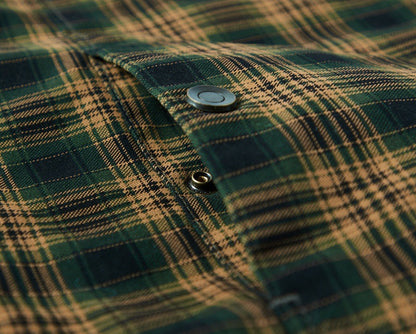Men's Checked Shirt with Sherpa Lining