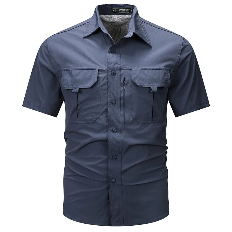 Men's Functional Short-Sleeve Performance Shirt