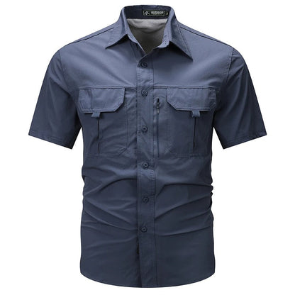 Men's Functional Short-Sleeve Performance Shirt